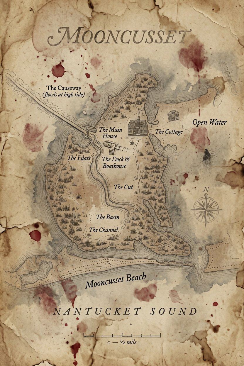 Map of Mooncusset island